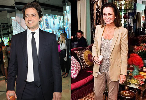 Georgina Brandolini e Carlos Jereissati oferecem jantar para Suzy Menkes