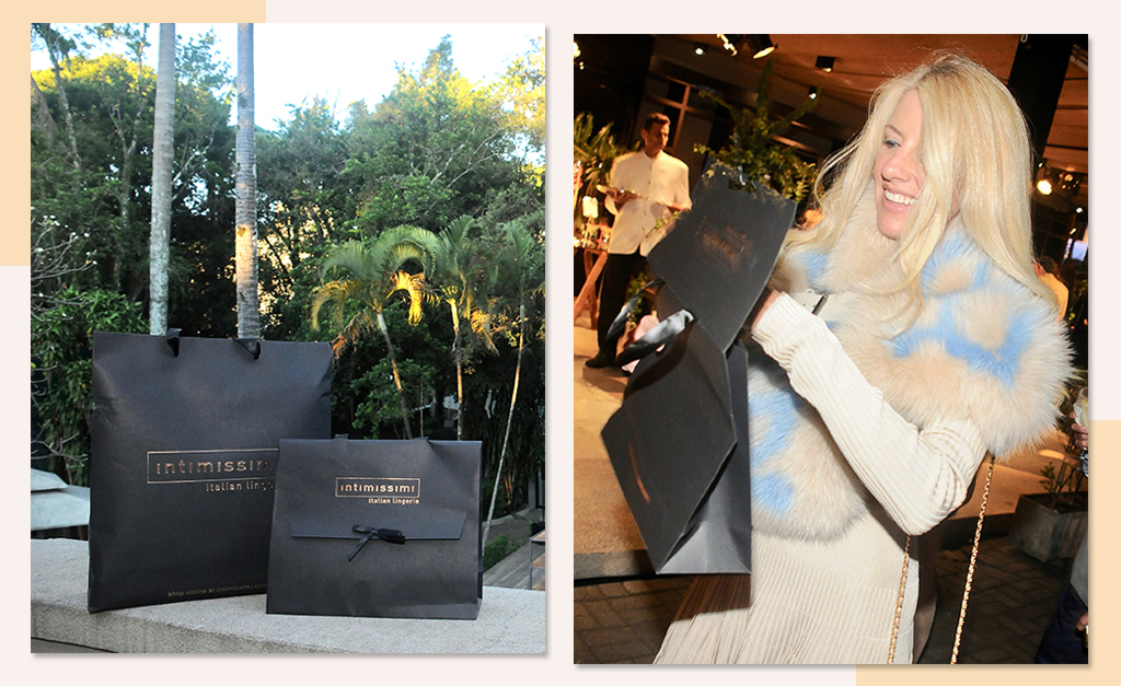 Intimissimi esquentou o domingo de festa com lingeries para os glamurettes…