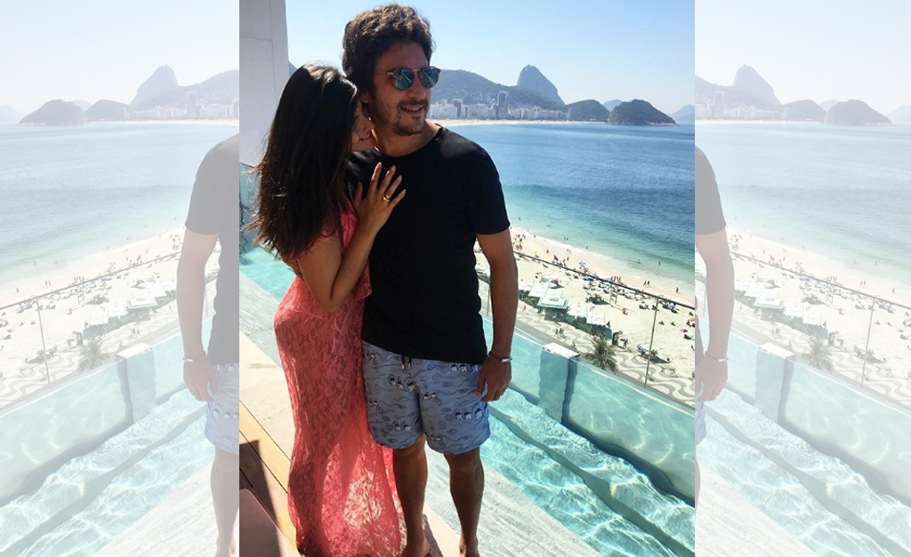 Vai ter casório! Sofia Derani fica noiva de Felipe Chiara durante viagem ao Rio