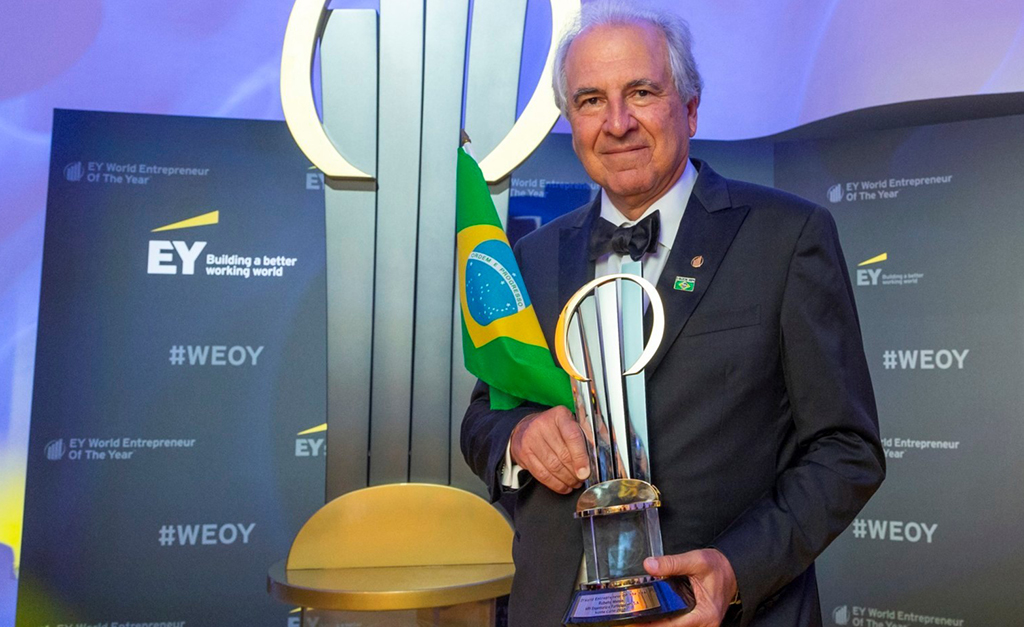 Rubens Menin, da MRV Engenharia, foi eleito empreendedor do ano no EY World Entrepreneur Of The Year