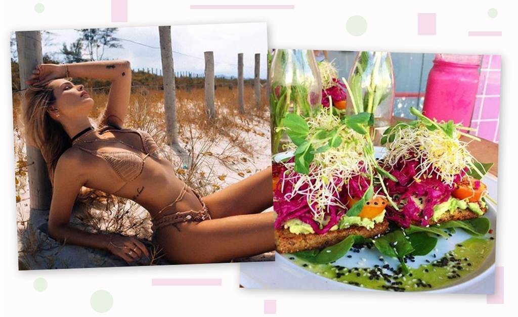 Nutricionista de Yasmin Brunet revela os detalhes sobre a dieta vegetariana da modelo