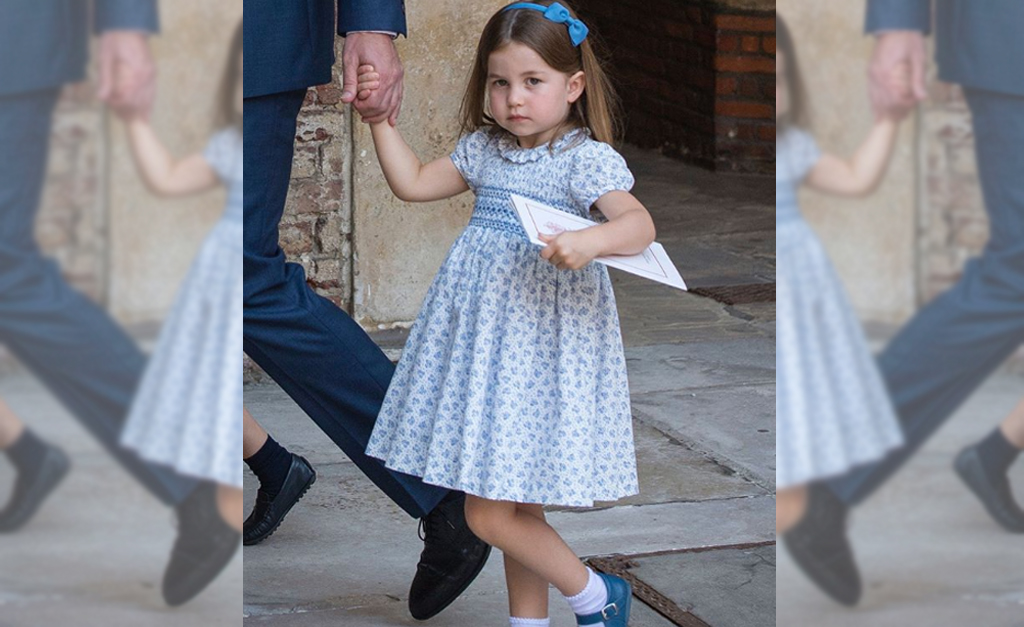Princesa Charlotte ignora protocolos e “desconvida” fotógrafo para o batizado do irmão