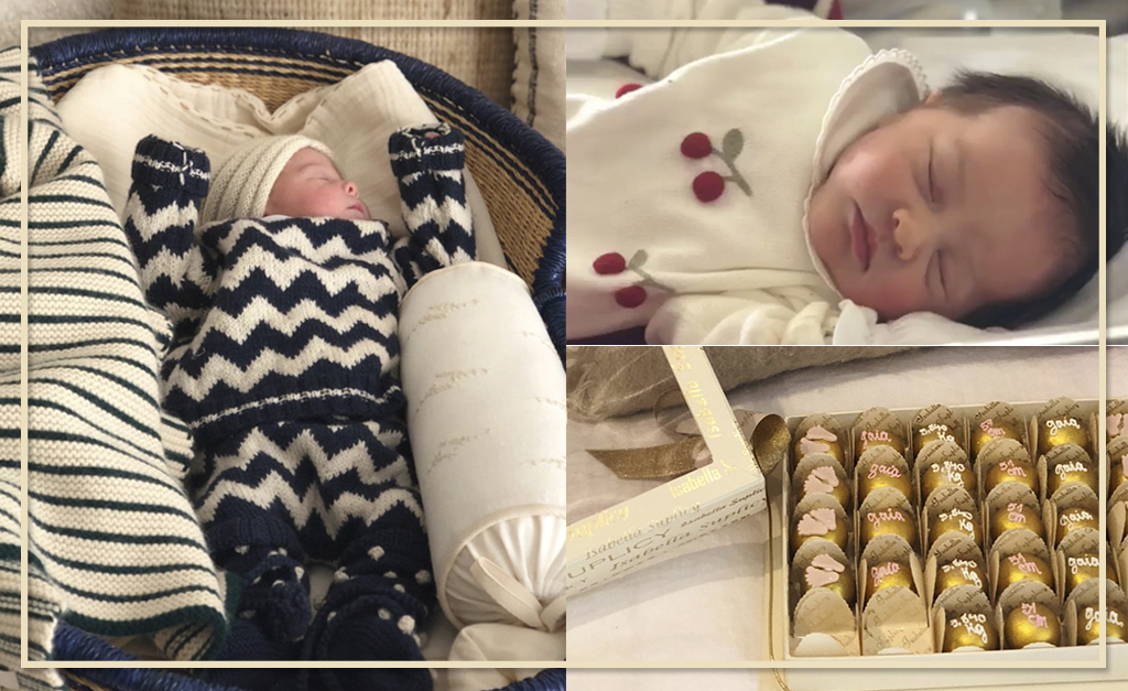 Glamuzinha nova no pedaço: Nasceu Gaia a primeira filha da estilista Cris Barros