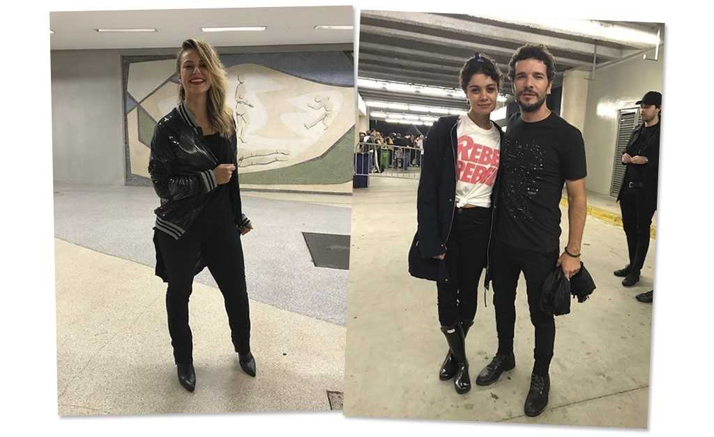 Paolla Oliveira e Sophie Charlotte: duas formas bem diferentes de encarar o show de Roger Waters. À entrevista!