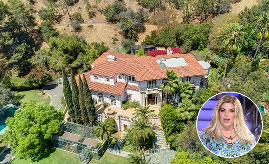 Kirstie Alley coloca à venda por mais de R$ 46 mi château que comprou em 2000 por “apenas” R$ 11,6 mi