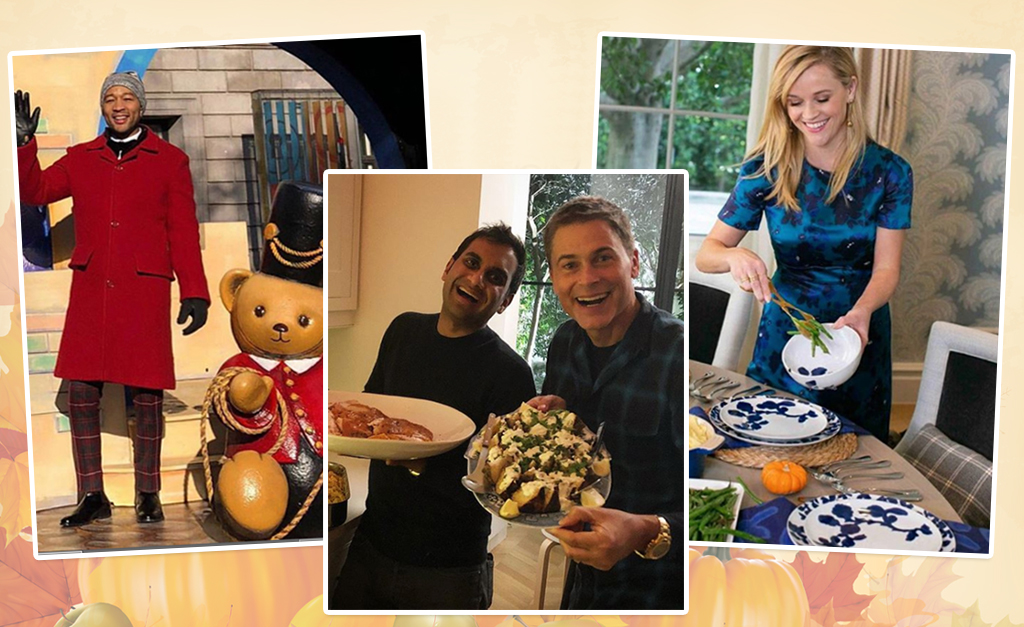 Celebs não economizam nas comemorações do Thanksgiving Day. Dá uma espiada!