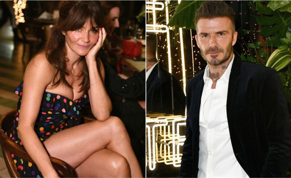 David Beckham curtiu o fim de semana em Miami festando ao lado de Helena Christensen…