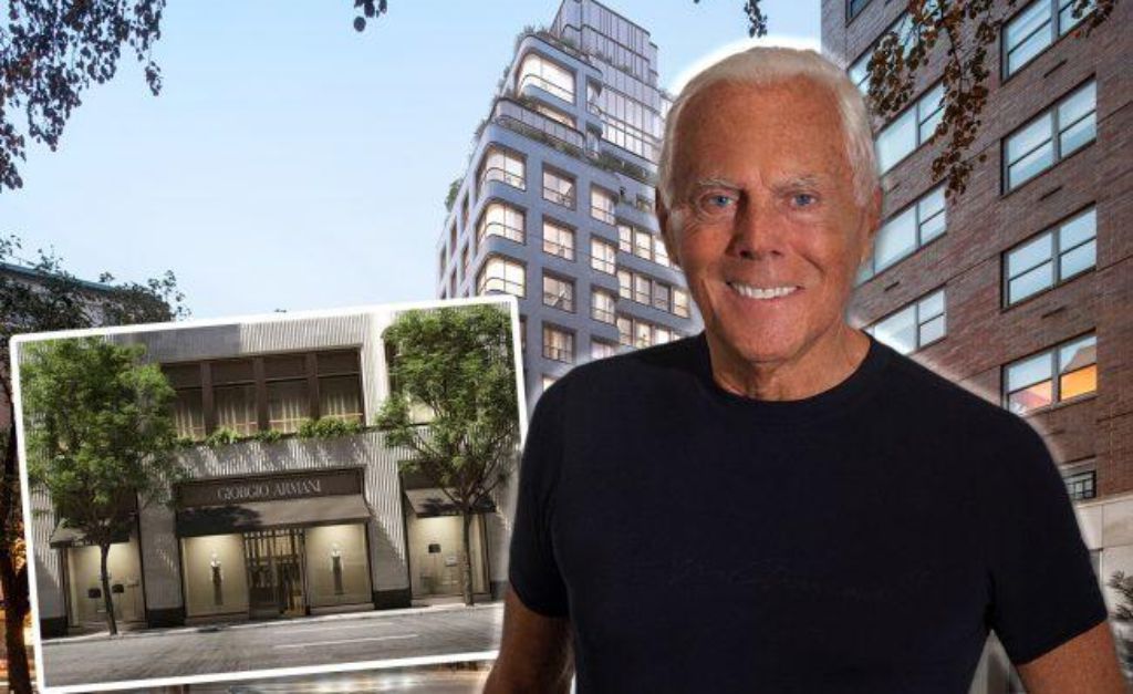 Loja da Armani na Madison Avenue de NY será transformada em prédio de luxo com a assinatura da marca