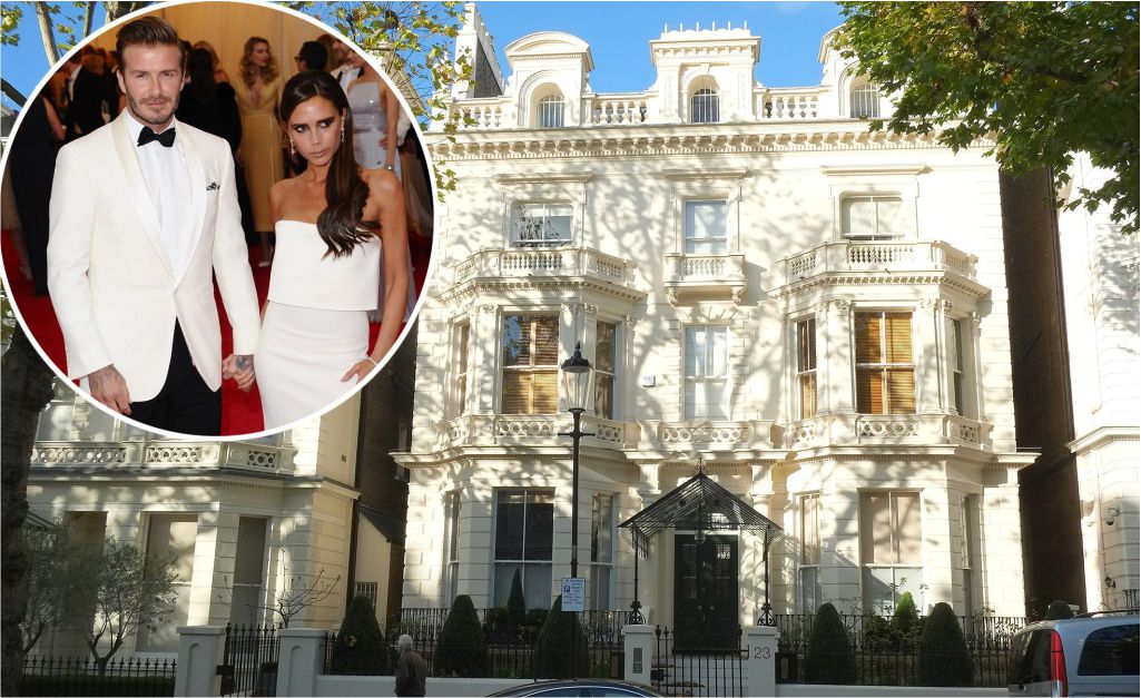 Embarque em um tour virtual pela townhouse de R$ 155,6 mi do casal David e Victoria Beckham em Londres