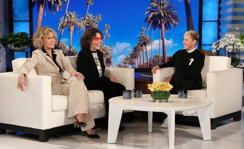 Estrelas de “Grace & Frankie”, Jane Fonda e Lily Tomlin revelam proposta que receberam de fabricante de vibradores