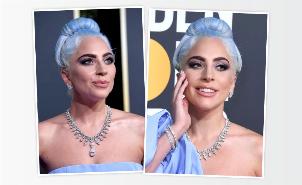 Lady Gaga exibiu mais de R$ 20 mi em jóias no Globo de Ouro deste domingo. Vem saber!