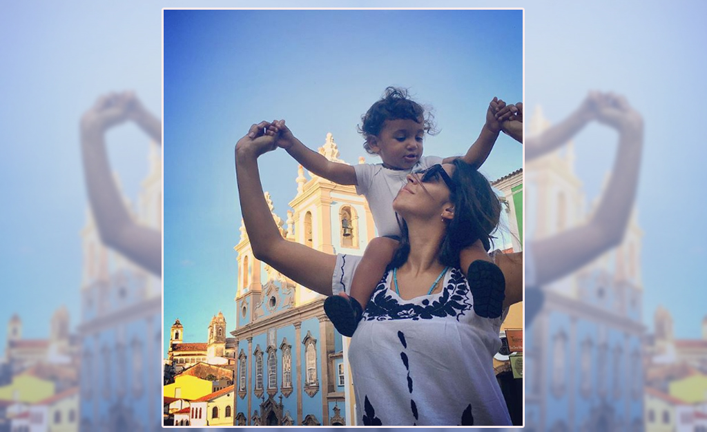 Brás, neto de Regina Casé, será batizado em igreja no Pelourinho. Aos detalhes!