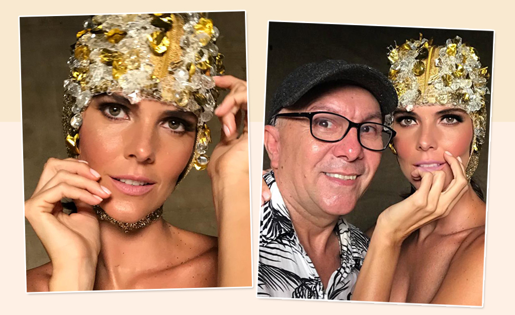Daniella Sarahyba se prepara para ser musa do Camarote Nº 1 na Marquês de Sapucaí