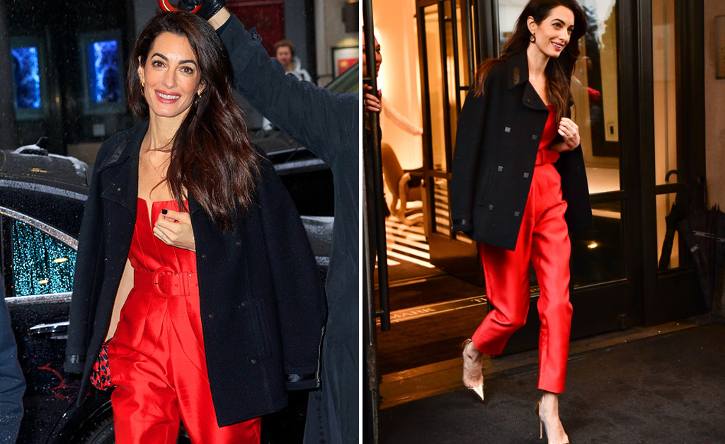 Amal Clooney faz primeira aparição após rumores de separação virem à tona