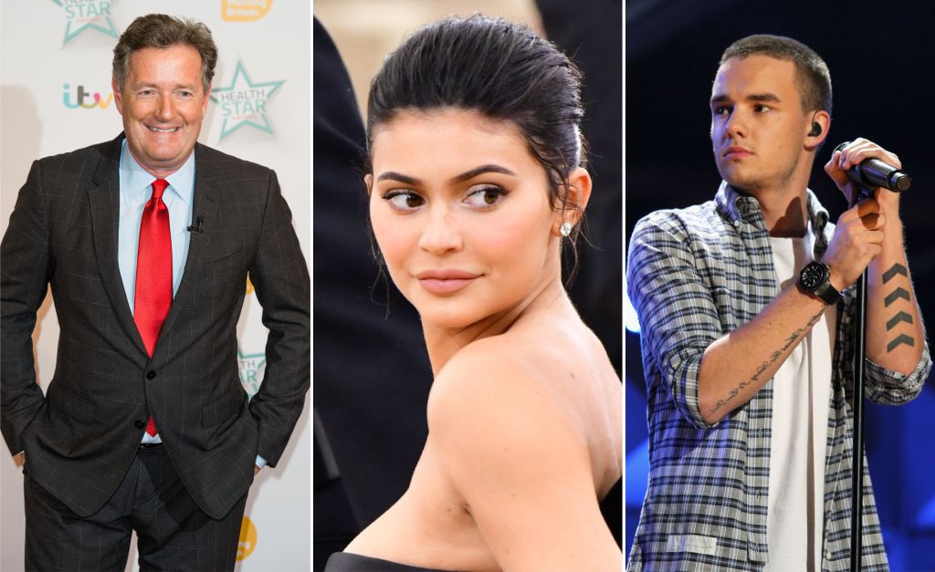 Estreia de Kylie Jenner na lista de bilionários rendeu briga entre Piers Morgan e Liam Payne no Twitter