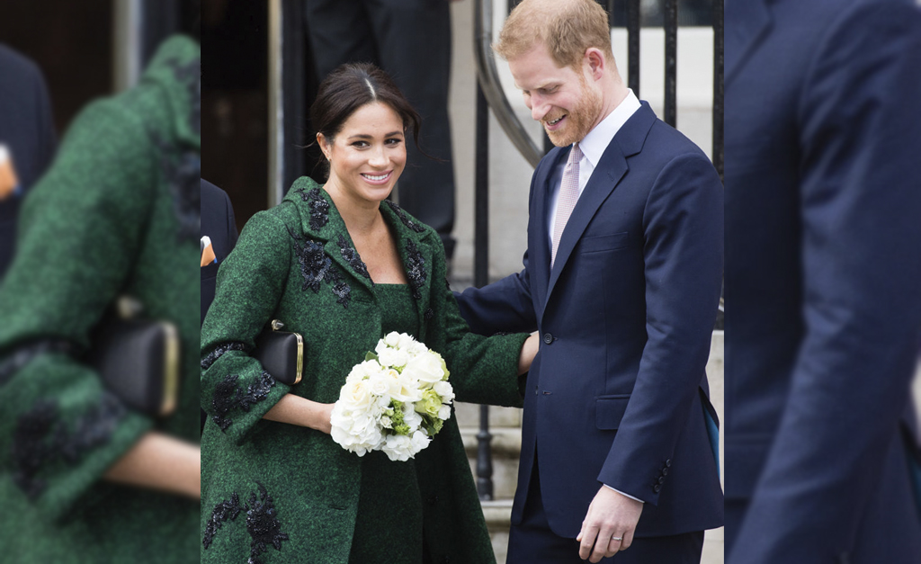 Depois de Kate Middleton, Meghan Markle aparece plena como nunca em look total verde…