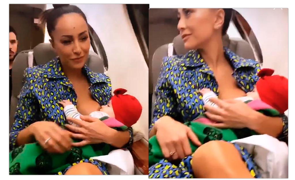 Dorme, bebê! Zoe já deu muitas provas de que puxou o pique e bom humor da mãe Sabrina e da avó D. Kika