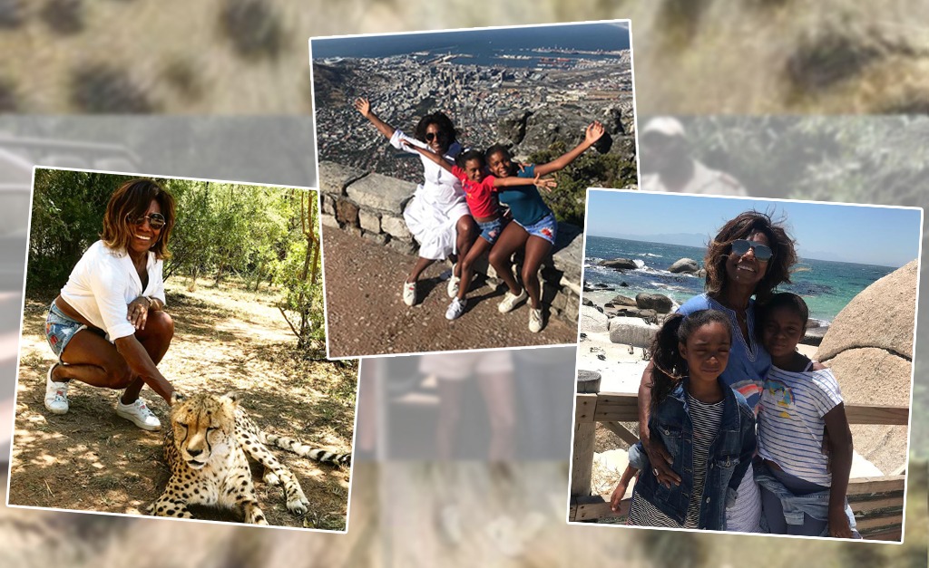 Jantares estrelados, paisagens maravilhosas e representatividade: os highlights das férias de Glória Maria na África do Sul
