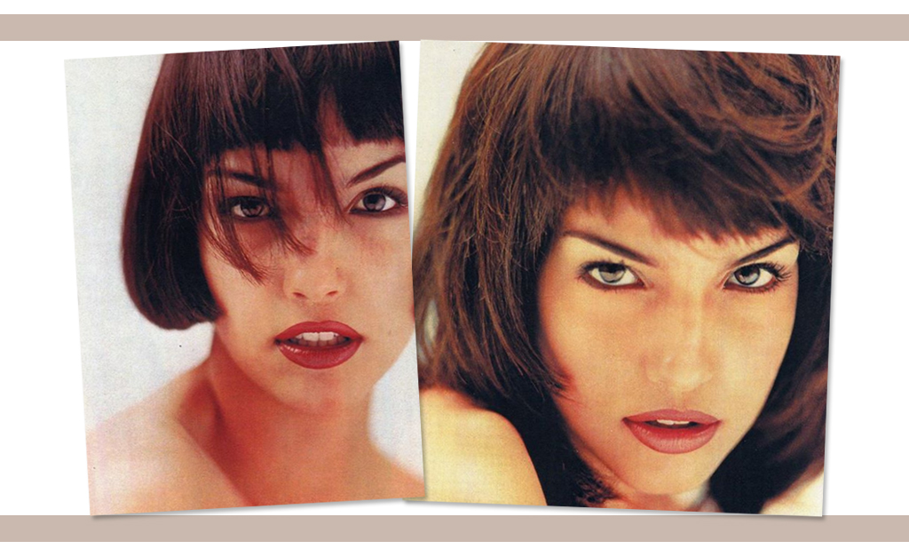 Luciana Cardoso, mulher de Fausto Silva, lembra dos tempos de modelo em suas redes sociais