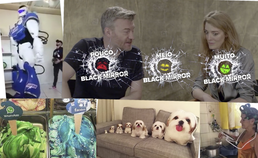 Isso é muito Black Mirror! Charlie Brooker e Annabel Jones, criadores da série, analisam posts brasileiros…Entenda!