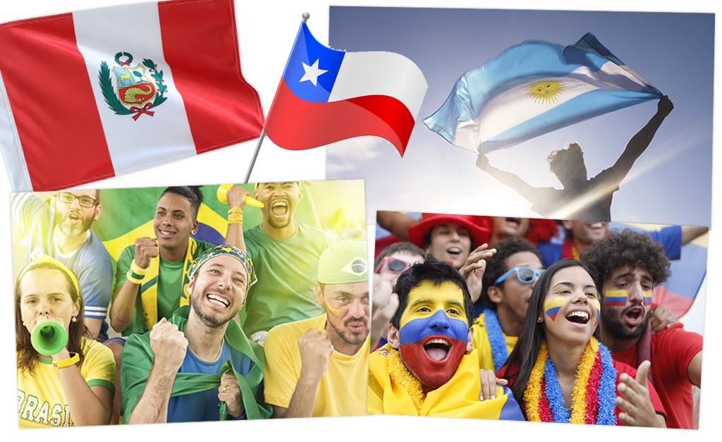 De famintos a briguentos: Pesquisa mostra como torcedores da Copa América assistem aos jogos de suas seleções