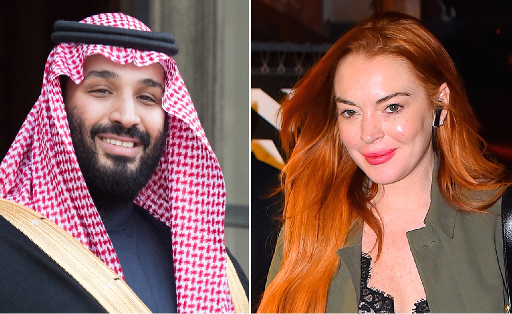 Imprensa internacional vai à loucura com suposto romance entre Lindsay Lohan e príncipe herdeiro da Arábia Saudita