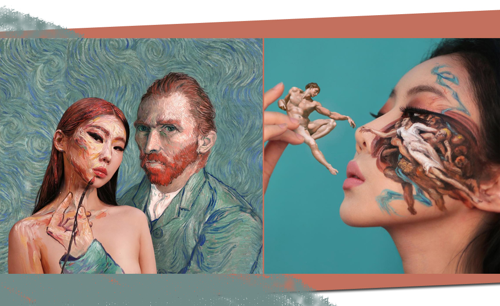 Conheça Dain Yoon, maquiadora ilusionista sul coreana que faz sucesso no Instagram com looks extravagantes