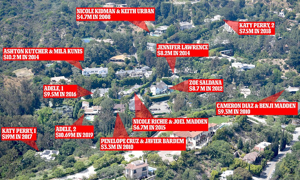 Conheça o “Vale Escondido”, condomínio de luxo eleito por várias celebs de Hollywood. Saiba quem mora lá!