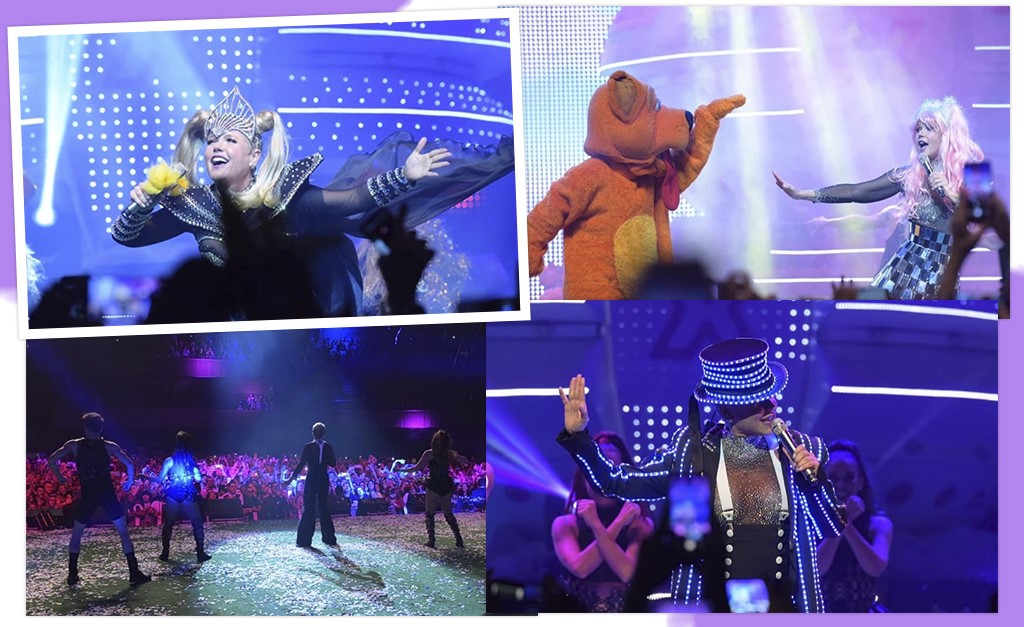 Xuxa se apresenta em São Paulo com tom político e mood “sincerão”: “Vocês sabem que eu não canto nada”