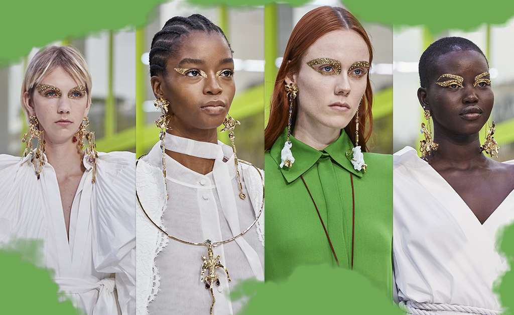 Maquiagens lúdicas estão mais em alta do que nunca e o ápice teve assinatura da gênia Pat McGrath para o desfile da Valentino