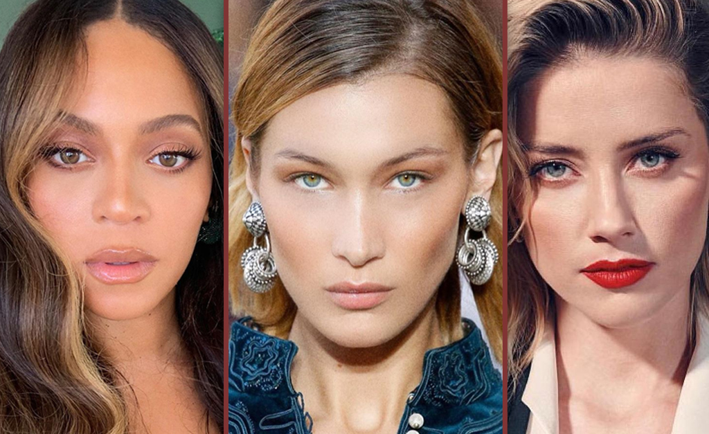 O rosto mais simétrico do mundo segundo cálculos matemáticos… quem tem? Beyoncé, Bella Hadid ou Amber Heard. Confira o top 10 aqui!