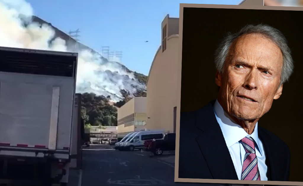 Clint Eastwood e equipe enfrentam incêndios florestais da California para finalizar seu novo filme. Entenda!