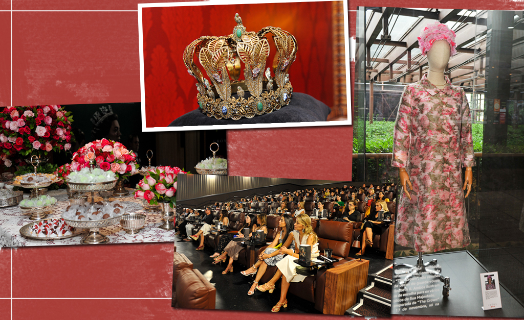 Terceira temporada de “The Crown” ganha pré-estreia e exposição no Shopping Cidade Jardim. Glamurama estava lá!
