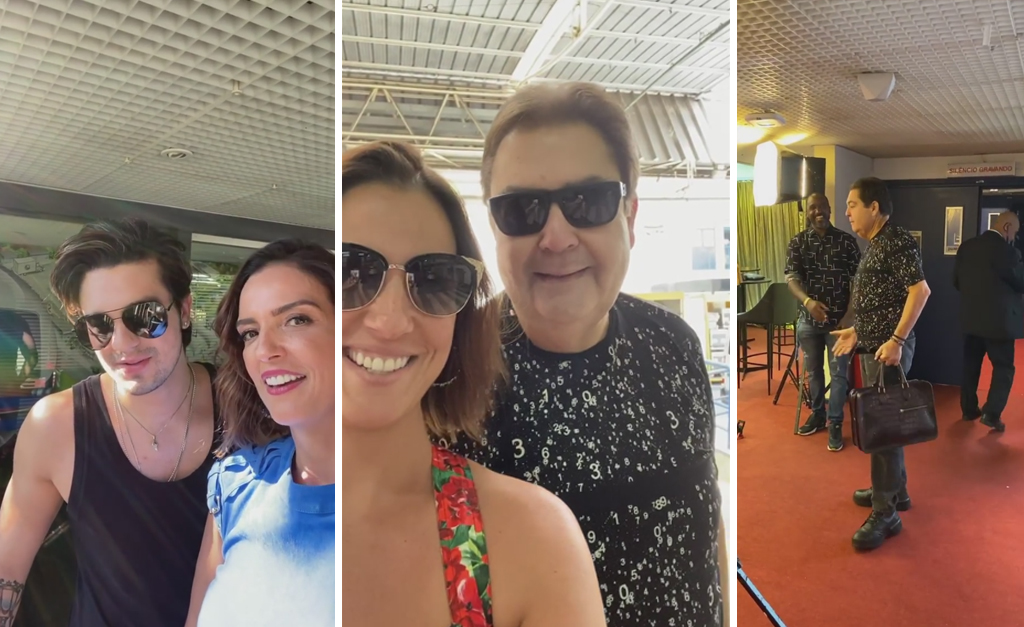 Luciana Cardoso ataca de repórter e mostra os bastidores do programa Melhores do Ano do Faustão