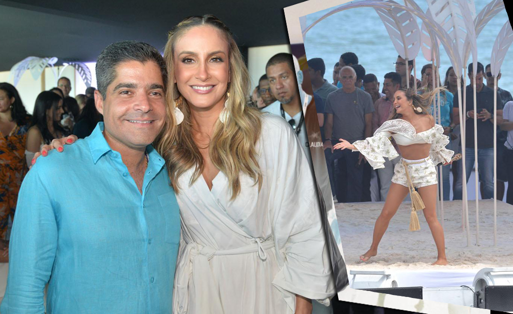 Claudia Leitte comandou festa aberta ao público para comemorar novo Centro de Convenções de Salvador