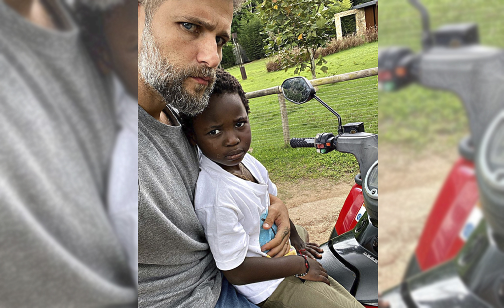 Representatividade: Bruno Gagliasso mostra que o filho Bless já sabe quem são alguns dos principais líderes negros da história