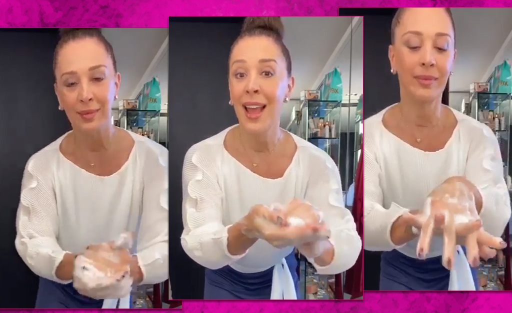 Claudia Raia e a filha Sophia lançam desafio divertido para que as pessoas lavem as mãos cantando: “Quem canta seus males espanta”