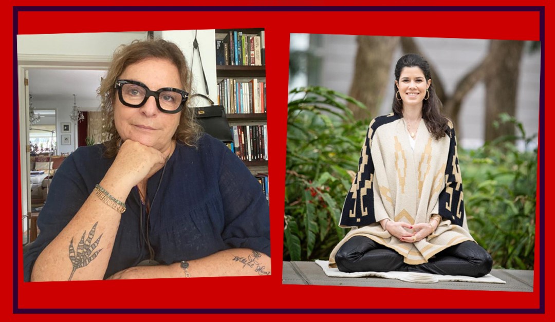 É hoje, às 15h! Joyce Pascowitch recebe Luiza Hummel para uma live sobre meditação nestes dias mais significativos