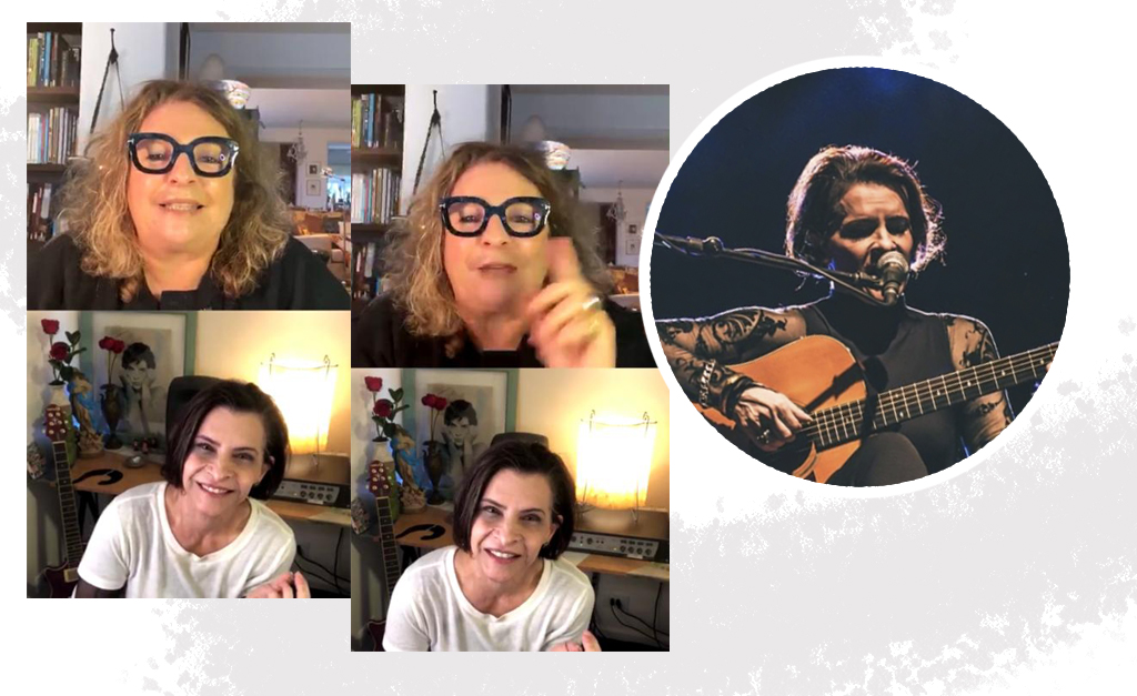 Muita música, conversa boa e propósito na live de Joyce Pascowitch e Marina Lima em benefício do G10 Favelas