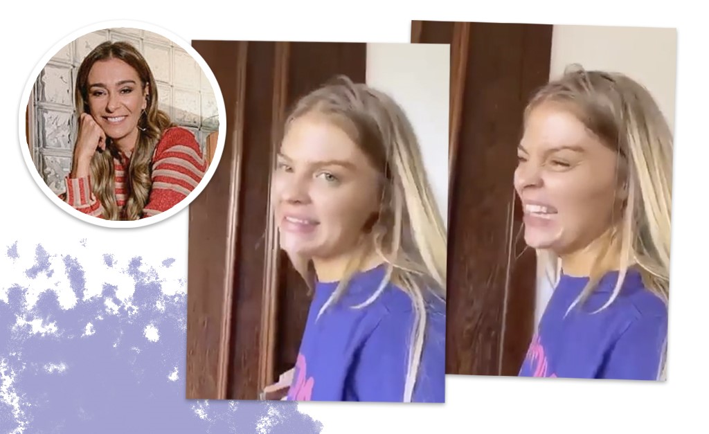 Luisa Sonza dá show de imitação e fica até parecida com Mônica Martelli em vídeo. Oi?
