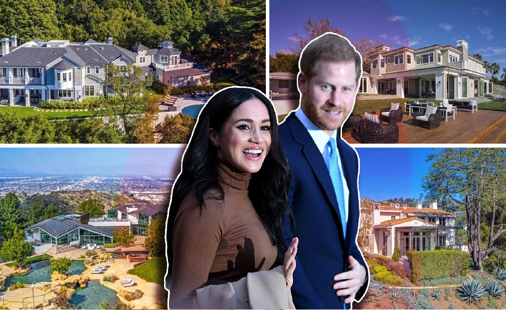 Meghan Markle e Harry querem morar em condomínio fechado de Los Angeles. Conheça as opções do casal!