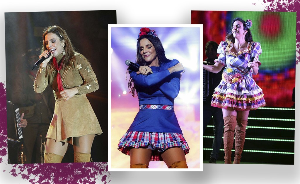 Ivete Sangalo promete clima total de “arraiá” para sua live neste sábado. Vai ter barraquinha, bandeirinha e música típica, claro!
