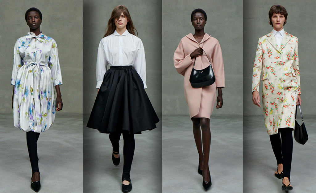 Miuccia Prada apresenta sua última coleção sozinha em desfile digital batizado “O show que nunca aconteceu”