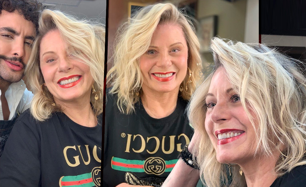 Vera Fischer surge mais loira – e gata – do que nunca e comemora o novo visual no Instagram: “Eu voltei, agora para ficar”