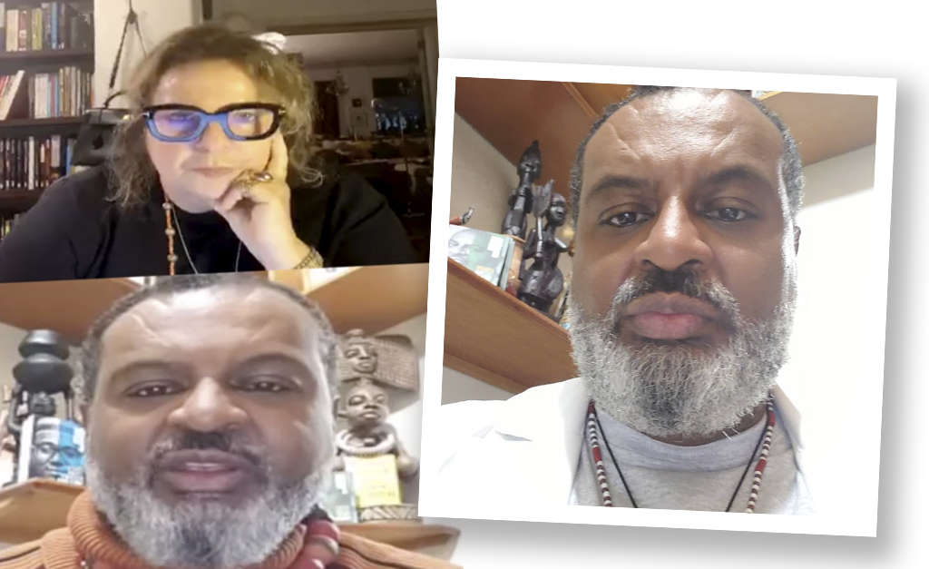 Sidnei Nogueira, doutor em semiótica da USP, fala sobre intolerância religiosa em live com Joyce Pascowitch. Play!