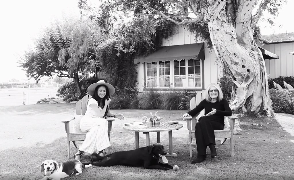 Meghan Markle se encontra com a feminista Gloria Steinem para discutir a importância do voto nas democracias
