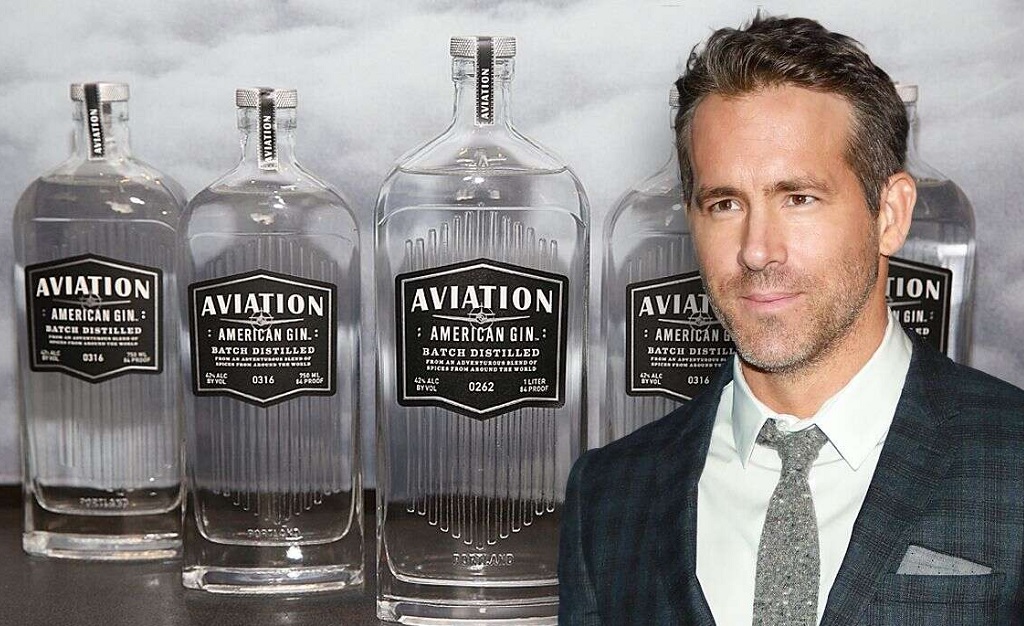 Segundo ator mais bem pago de Hollywood, Ryan Reynolds está enriquecendo ainda mais graças à bebida. Entenda!