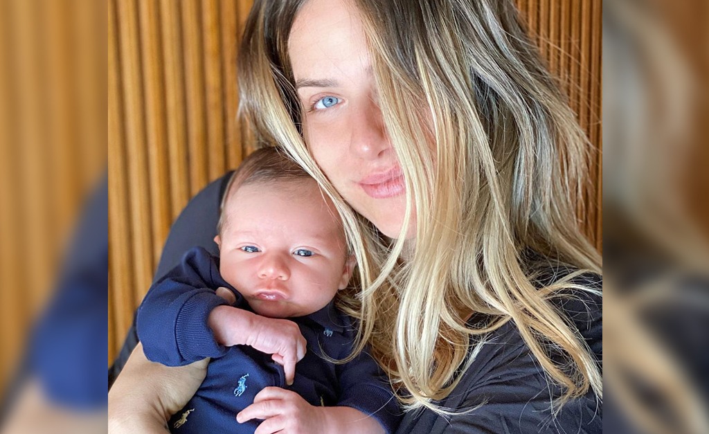Giovanna Ewbank mostra a carinha de Zyan pela primeira vez: ‘Nem sei o que dizer… só sentir!’