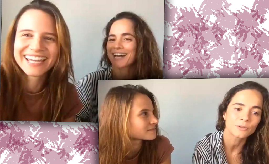 Live de Alice Braga e Bianca Comparato viraliza no Twitter: ‘Namore alguém que te olhe como Bianca Comparato’