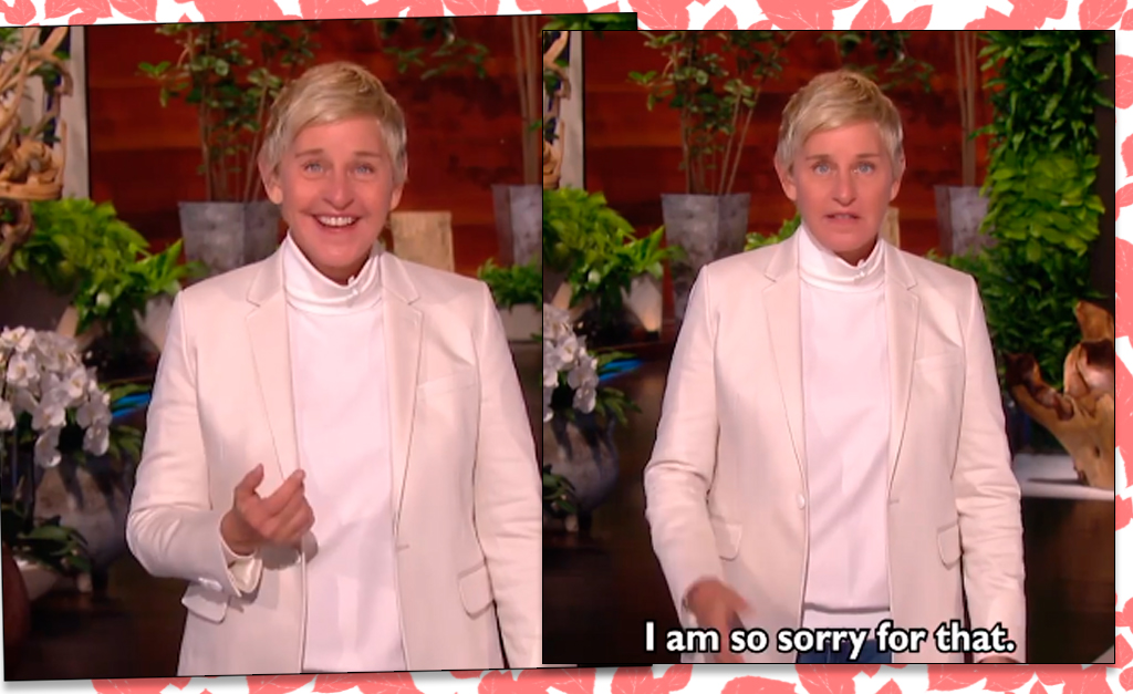 Ellen Degeneres volta à TV com seu programa e pede desculpas por ser taxada de megera: “Se alguma vez decepcionei alguém, peço que me desculpem”